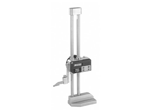 Height gauge inspection setup for dimensional measuring instruments