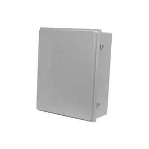 Industrial electrical enclosure used for protecting wiring and control components