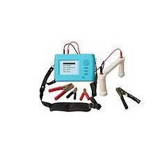 Calibration support for rebar corrosion detection equipment used in concrete inspection