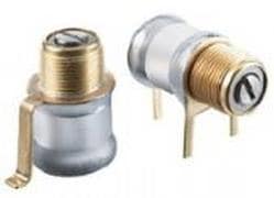 Adjustable trimmer capacitors used for circuit tuning and calibration