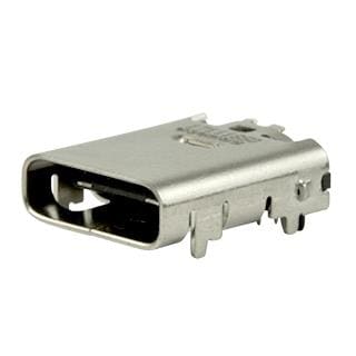 USB connector components for board and panel connectivity