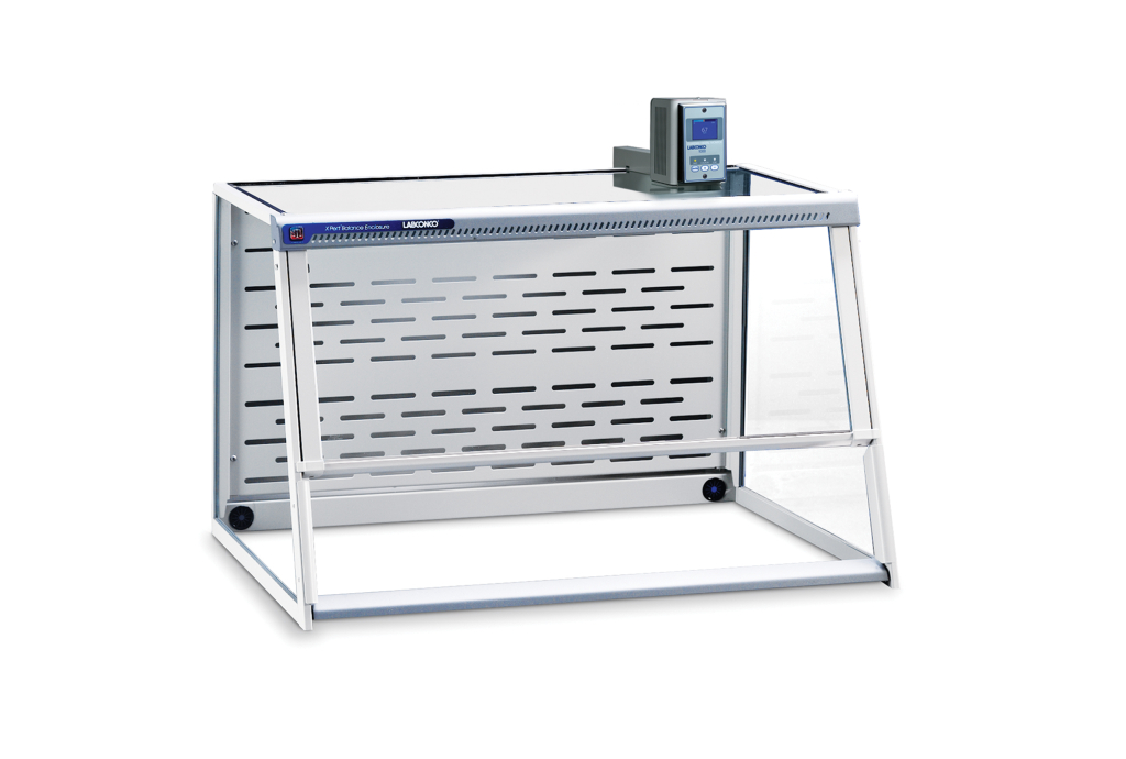 Laboratory ventilation chamber used for controlled airflow and particle containment