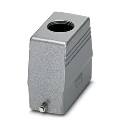 Industrial heavy duty power connector components for rugged equipment wiring