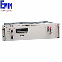 Technician handling process signal calibrator service equipment