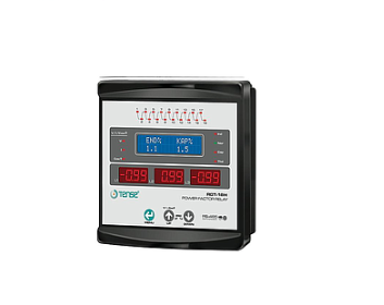 Panel-mounted power monitoring device used in industrial electrical control systems