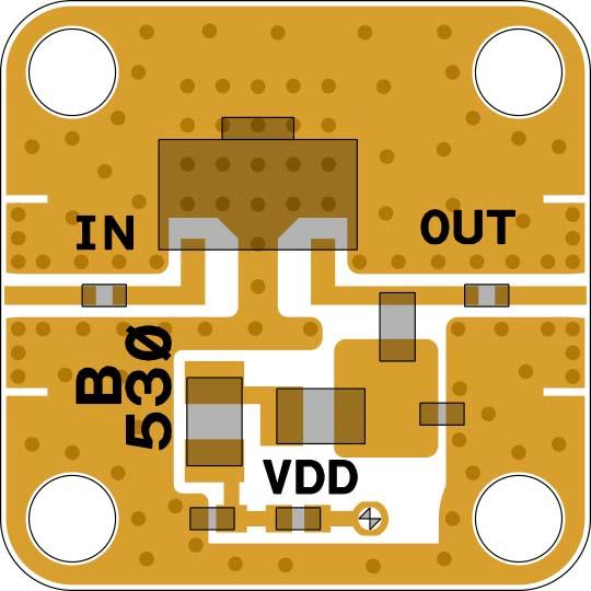 RF amplifier components for wireless and high-frequency circuit design