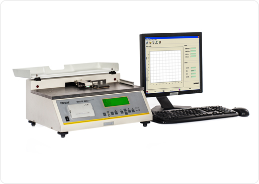 Inspection service for a laboratory friction coefficient tester