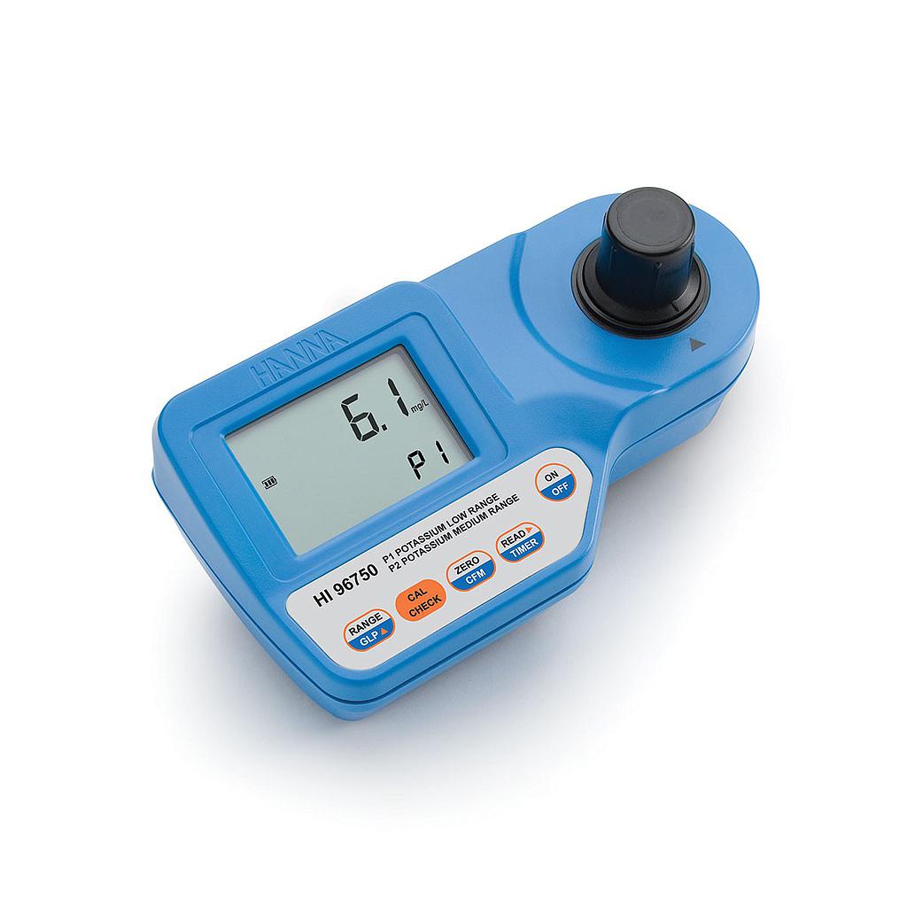 Potassium measurement instruments and accessories for liquid testing