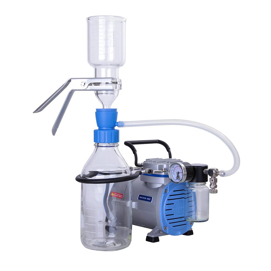 Laboratory filtration apparatus used for vacuum filtration and sample preparation