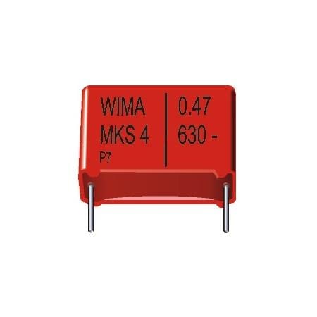 Film capacitor components for electronic and industrial circuit applications