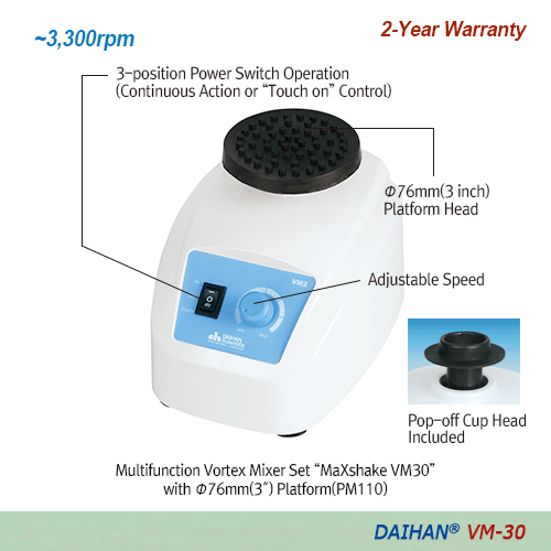 Laboratory mixer equipment for tube and sample mixing applications