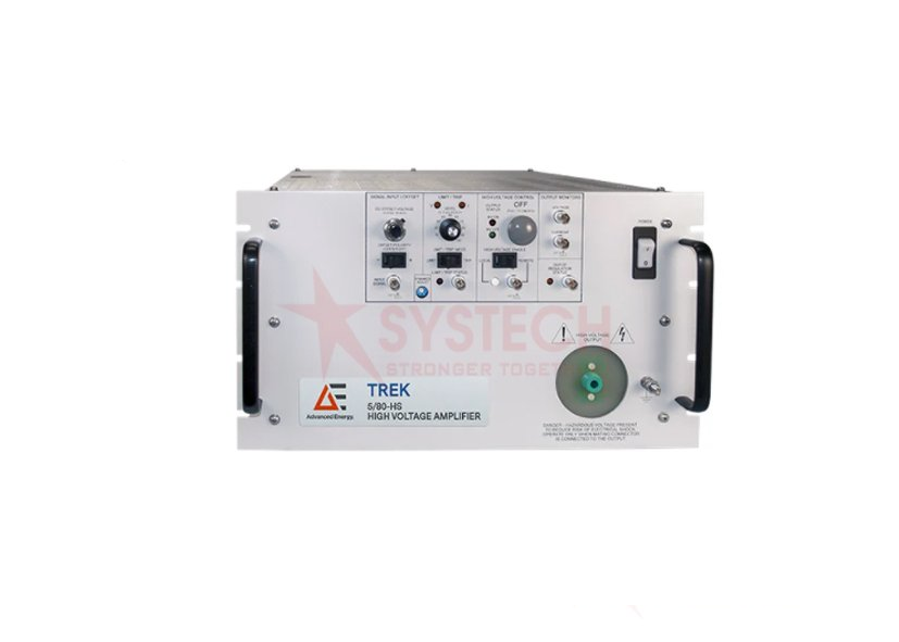 High-voltage amplifier inspection in an electrical test environment