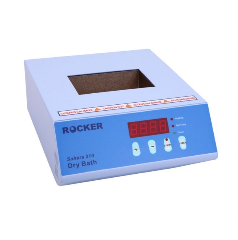 Dry bath incubator used for temperature-controlled laboratory tube heating