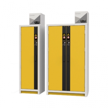 Laboratory fire safety storage cabinet for chemical storage