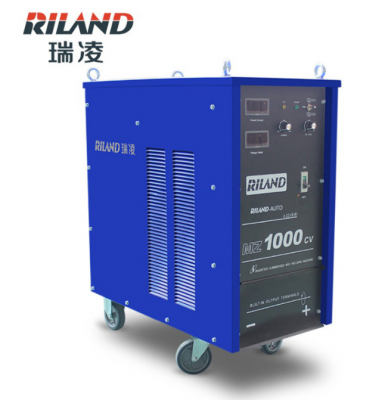 Industrial submerged arc welding equipment used for heavy fabrication applications