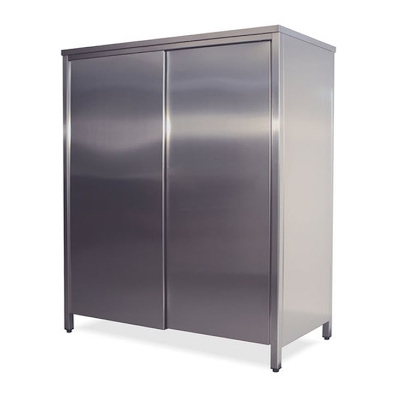 Stainless steel equipment used in a controlled cleanroom workspace