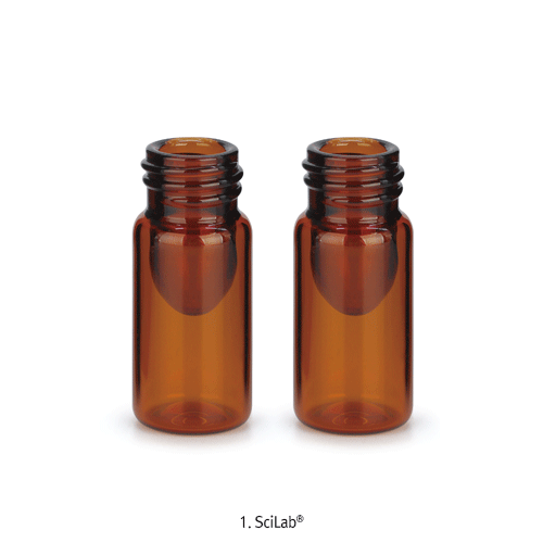 Laboratory vials and closure components for sample handling