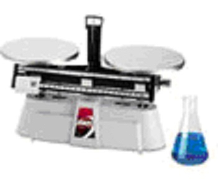 Mechanical scale used for routine weighing in industrial and commercial environments