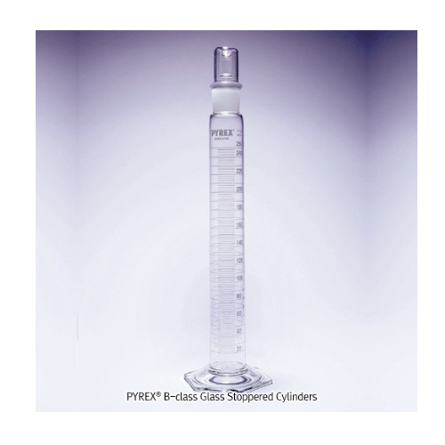 Graduated laboratory cylinders for liquid volume measurement