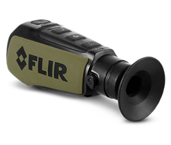 Thermal observation device used for long-range heat detection and field monitoring