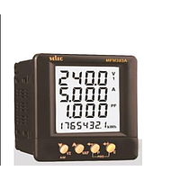 Panel-mounted electrical measuring instruments used in industrial control systems