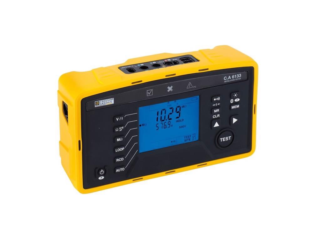 Inspection service for multifunction electrical installation meters