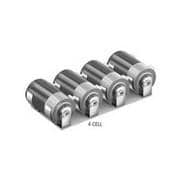 Battery accessory components used for battery connection and mounting