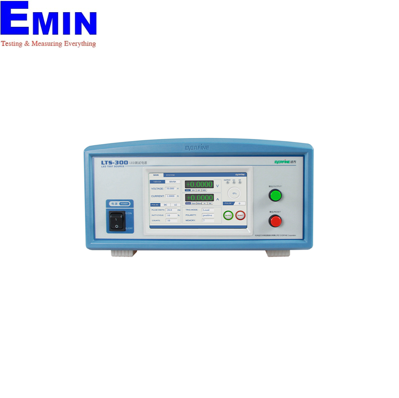 Lamp testing equipment used in a controlled lighting and electrical measurement setup