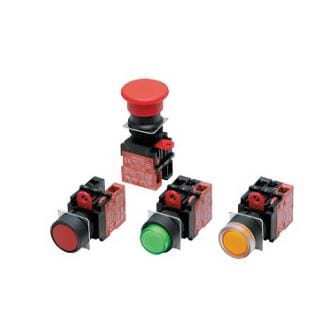 Industrial keylock switch used in a control panel environment